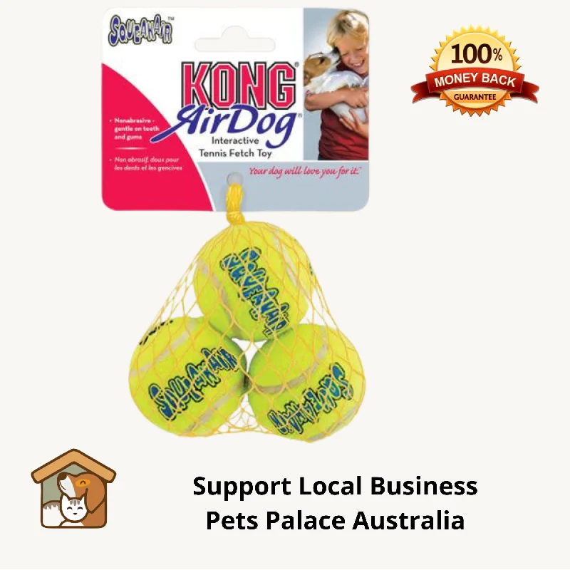 - How to choose pet toysKONG  Squeak Air Tennis Balls Dog Toy