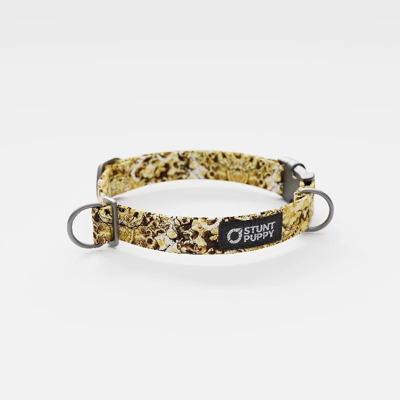  . **Dog collar is luminous and reflective**Jammin Gold Liquid Light Everyday Collar