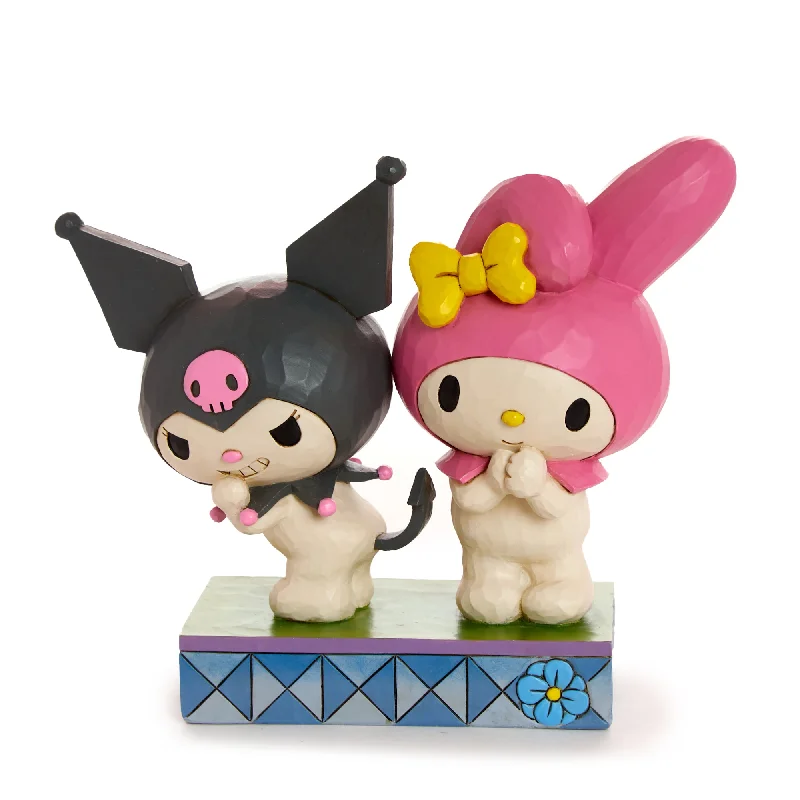 - Dog anti-slip matKuromi and My Melody Figurine (Jim Shore Sanrio Collection)