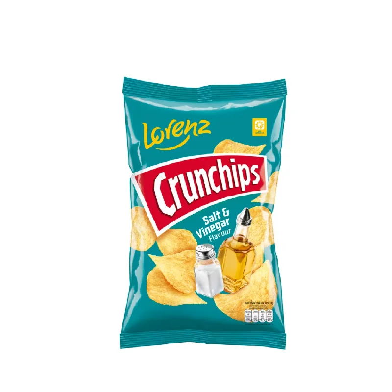 ---Lorenz Crunchips Salt & Vinegar 100g