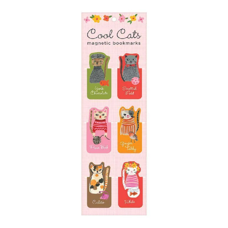 - Parrot climbing and standing wooden frameCool Cats Magnetic Bookmarks