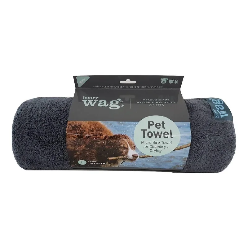 - Food for sterilized dogsHenry Wag Microfibre Cleaning Dog Towel