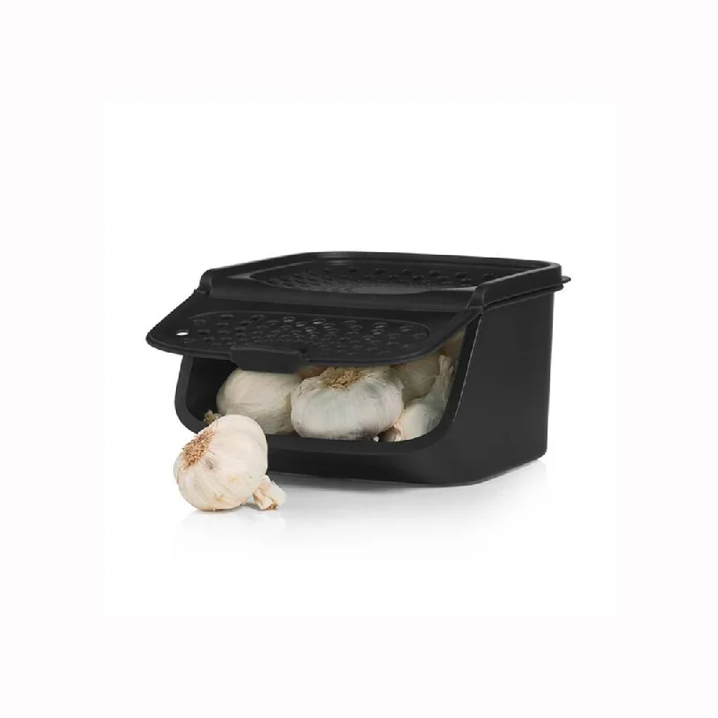 - Smart cat litter box with automatic cleaningTupperware Garlic Mate - Jet Black