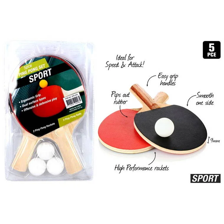 - Parrot climbing and standing wooden framePing Pong Set, 5pcs