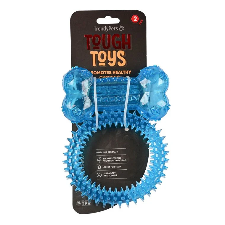 - Summer pet ice matTPR Tough Bone & Ring Chew