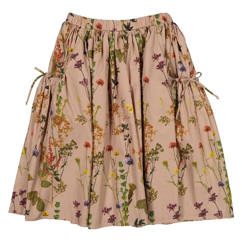 - Foldable and portable cat bagChristina Rohde  Pale Rose Floral Pocket Skirt