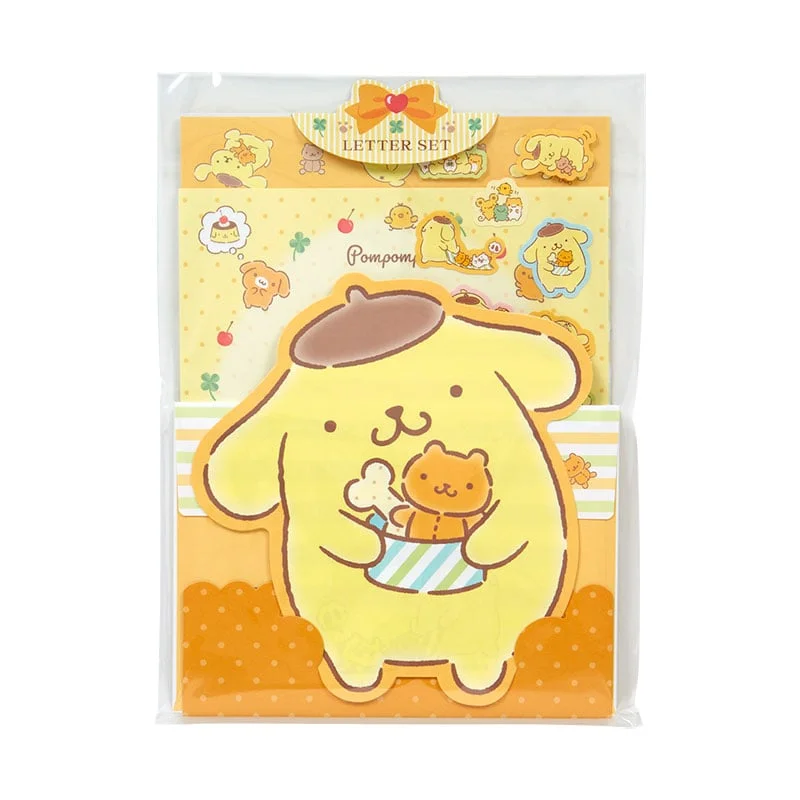 ---Pompompurin Classic Letter Set