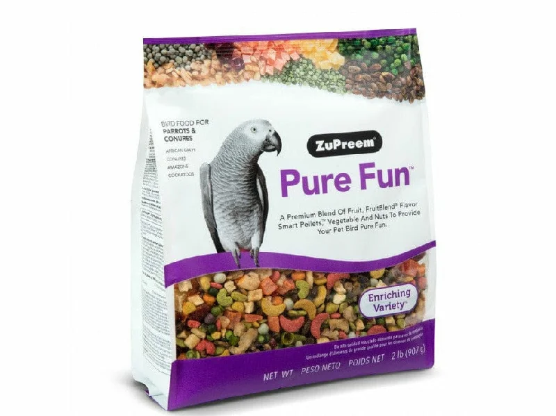 - Pet tear stain cleaning wipesPure Fun Parrots & Conures 2lb (0.91kg)