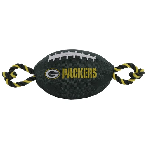 - Cat anti-jump window safety netPets First® Green Bay Packers Football Rope Toy