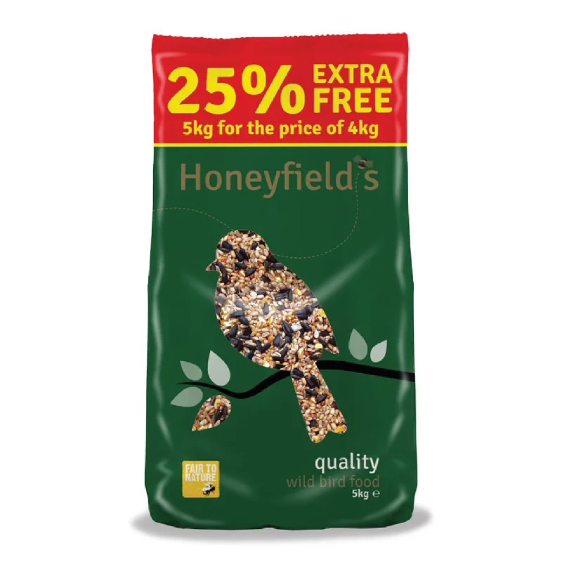 - Special food for senior dogsHoneyfield's Quality Blend Wild Bird Food 25% Extra Free 5kg