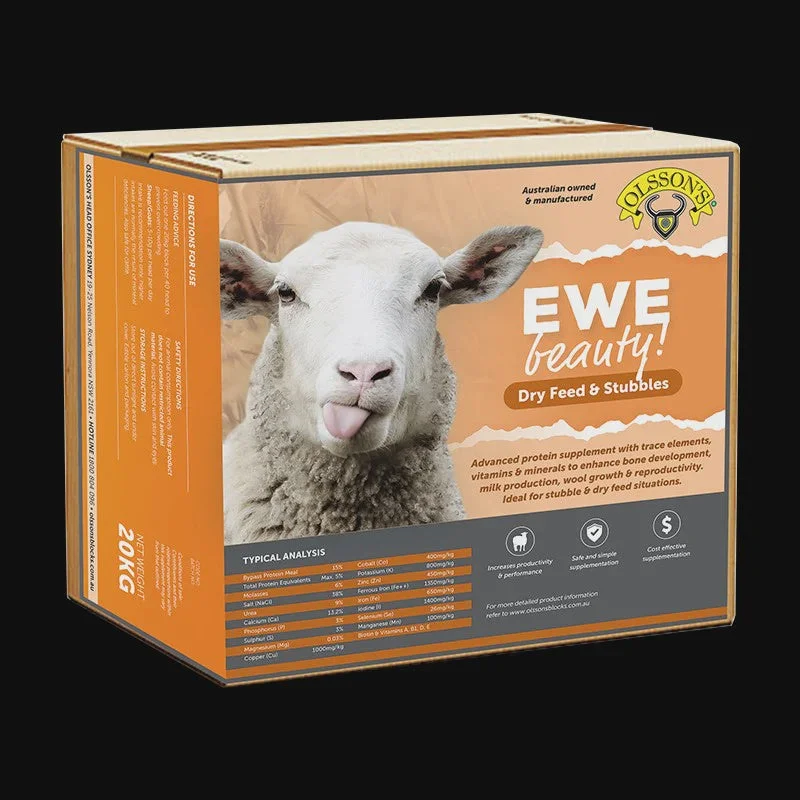 - Remote interactive pet feederOlssons Ewe Beauty Dryfeed Stub 20kg