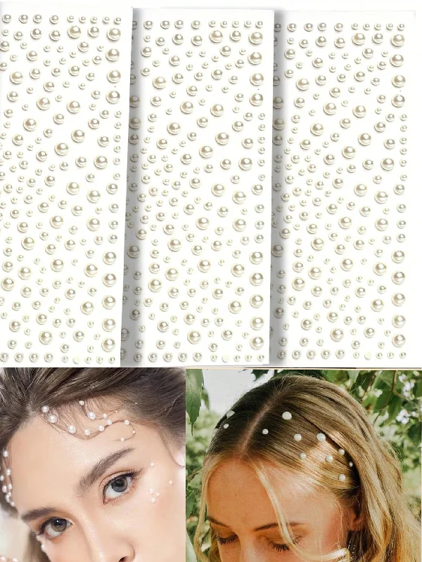 - Pet tear stain cleaning wipes975 Pcs Pearl Stickers Self Adhesive Decorative Sticker,  Acrylic Crystal Gems Stickers Suitable For Face, Hair, Eye, Makeup, Nail, Body, Crafts