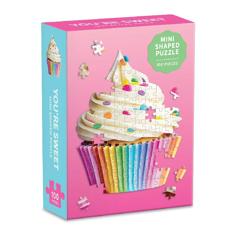 - Postoperative pet anti-licking Elizabethan collarYou're Sweet Cupcake 100 Piece Mini Shaped Jigsaw Puzzle