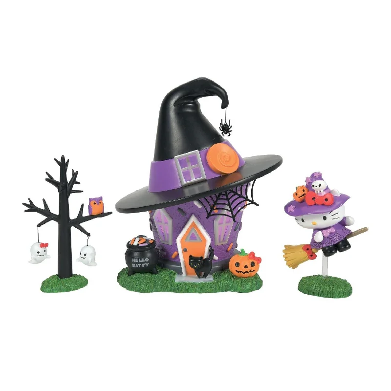 - Air box TSA certified check-inHello Kitty's Halloween Witch Tower Figurine Set