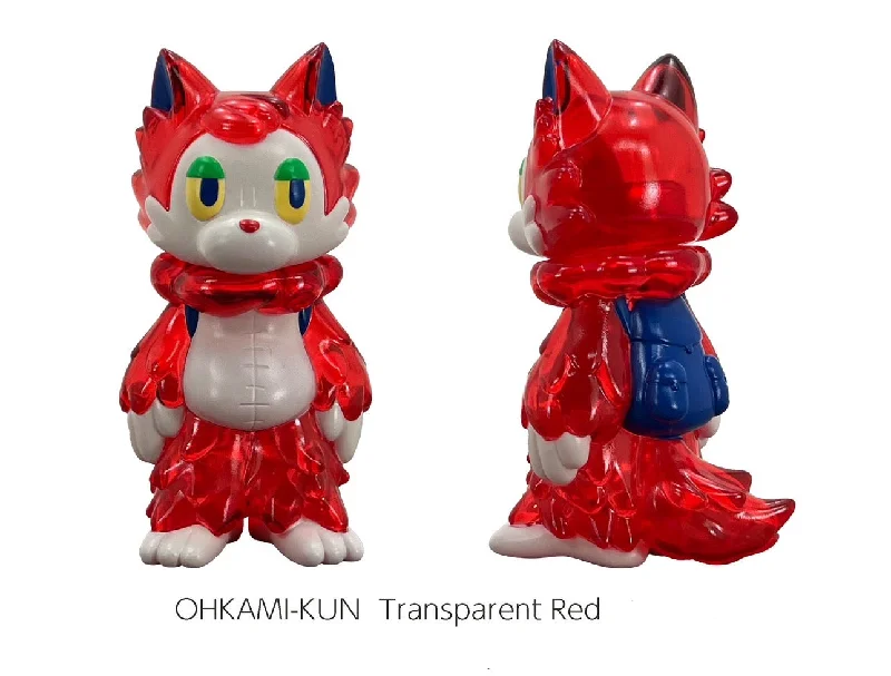 - Cat hair ball removal and hair removal creamWolf-Kun - Transparent Red Designed by Kiriko Arai