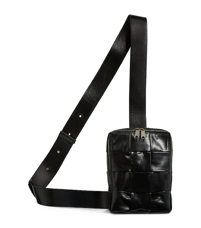 - Parrot climbing and standing wooden frameCassette Sling Cross-Body Bag