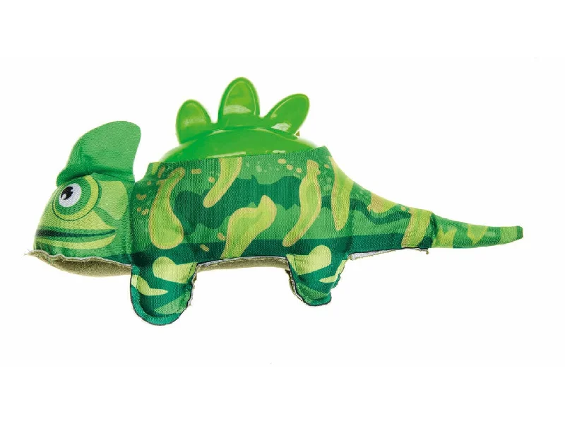 - Organic cotton dog bibsPlush Iguana With Plastic Back