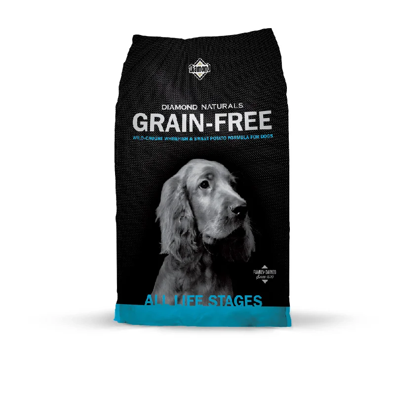 ---Diamond Naturals Grain Free Whitefish & Sweet Potato Dry Dog Food