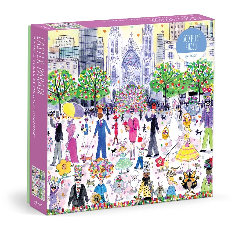 - Pet fence foldable indoorMichael Storrings Easter Parade 500 Piece Puzzle