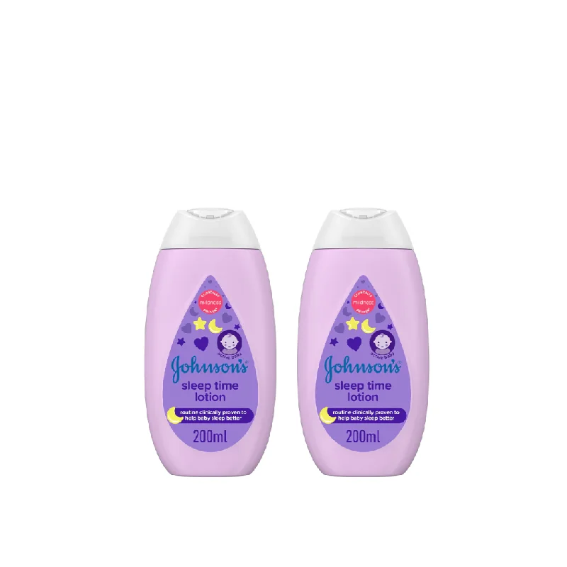 ---Johnson's Baby Lotion Sleep Time 200ml, Pack of 2 @ 30% OFF