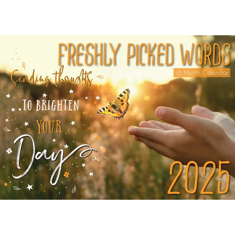 - Organic cotton dog bibsFreshly Picked Words 2025 Calendar