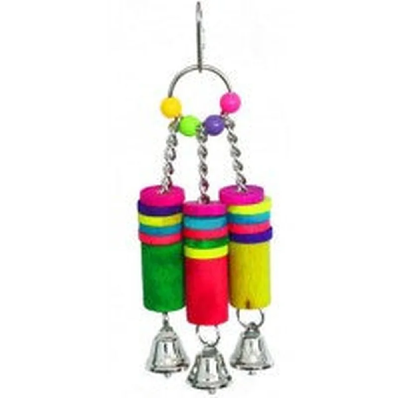 - Pet vitamin complex nutrition tabletsHanging Wood Blocks With Bells Bird Toy