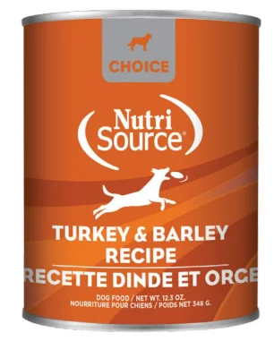 - Pet diabetes prescription foodNutriSource Choice Turkey & Barley Wet Dog Food Can, 12.3-oz