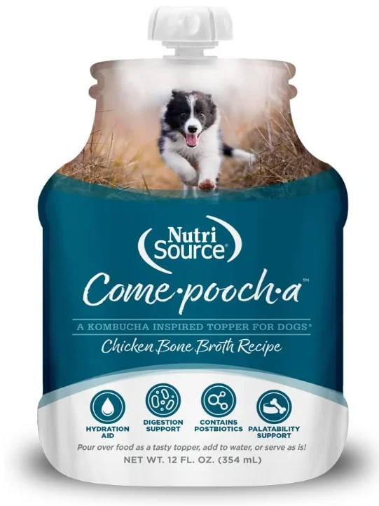 - Remote interactive pet feederNutriSource Come-Pooch-A Broth 12oz (Chicken)