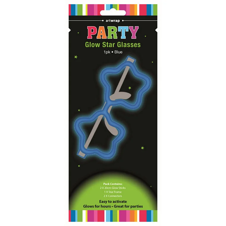 - Degradable pet feces bagGlow Star Glasses, Blue