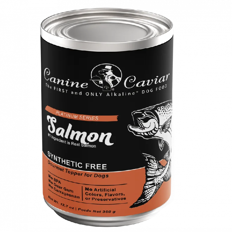 - Pet tear stain cleaning wipesCanine Caviar Grain Free Synthetic Free Salmon Recipe Canned Dog Food