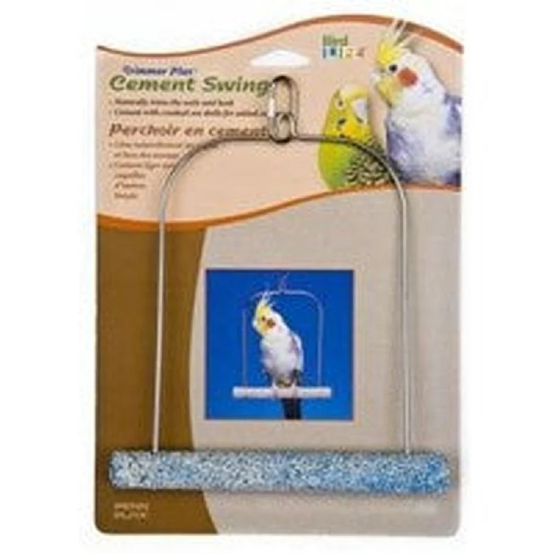 - Pet fence foldable indoorCement Bird Swing W/Wire Frame 17cm