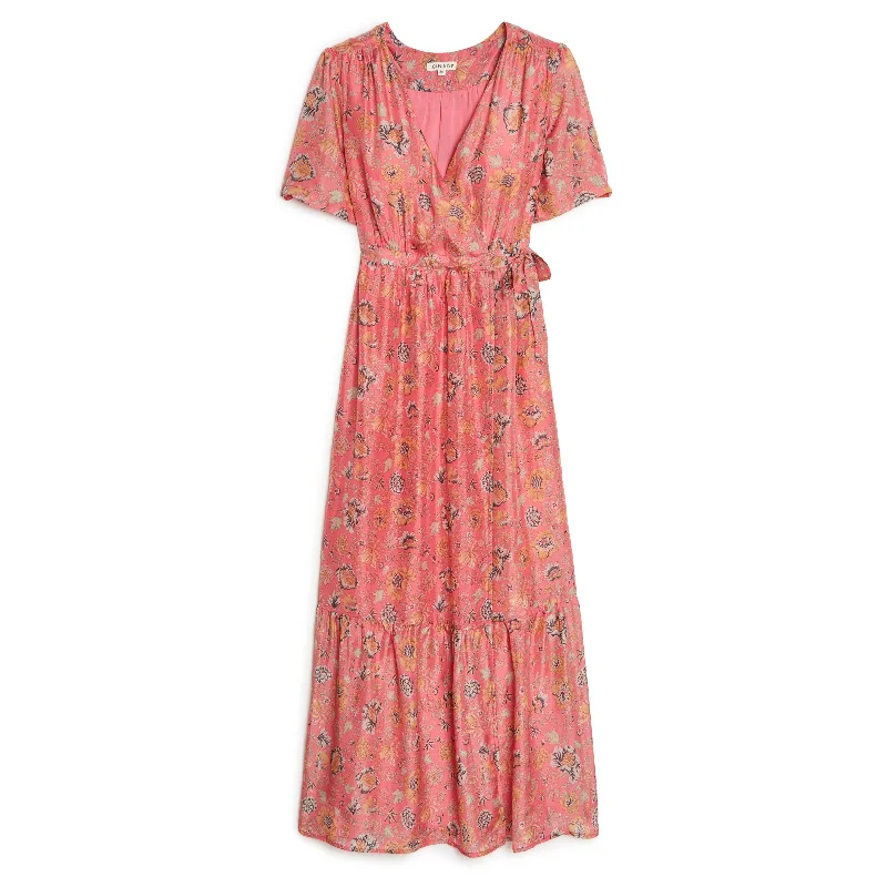 - Air box TSA certified check-inLouise Misha  Strawberry Bohemian Hindi Sandhya Dress