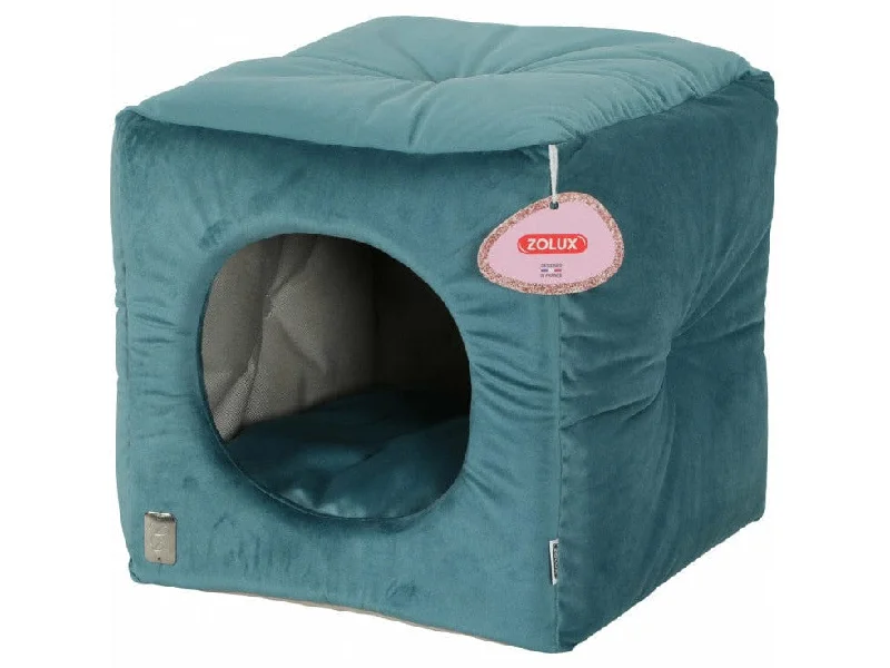 - Chinchilla cooling ice nest ceramic plateChambord Chesterfield Cube, 35Cm - Peacock Green