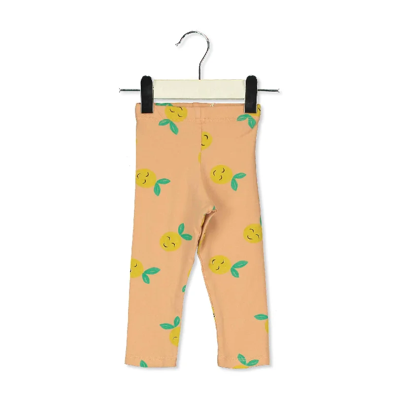 - Pet tear stain cleaning wipesLotieKids Nude Grapefruits Baby Leggings