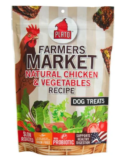 - Dog anti-slip matPlato Farmers Market Grain-Free Natural Chicken & Vegetables Dog Treats