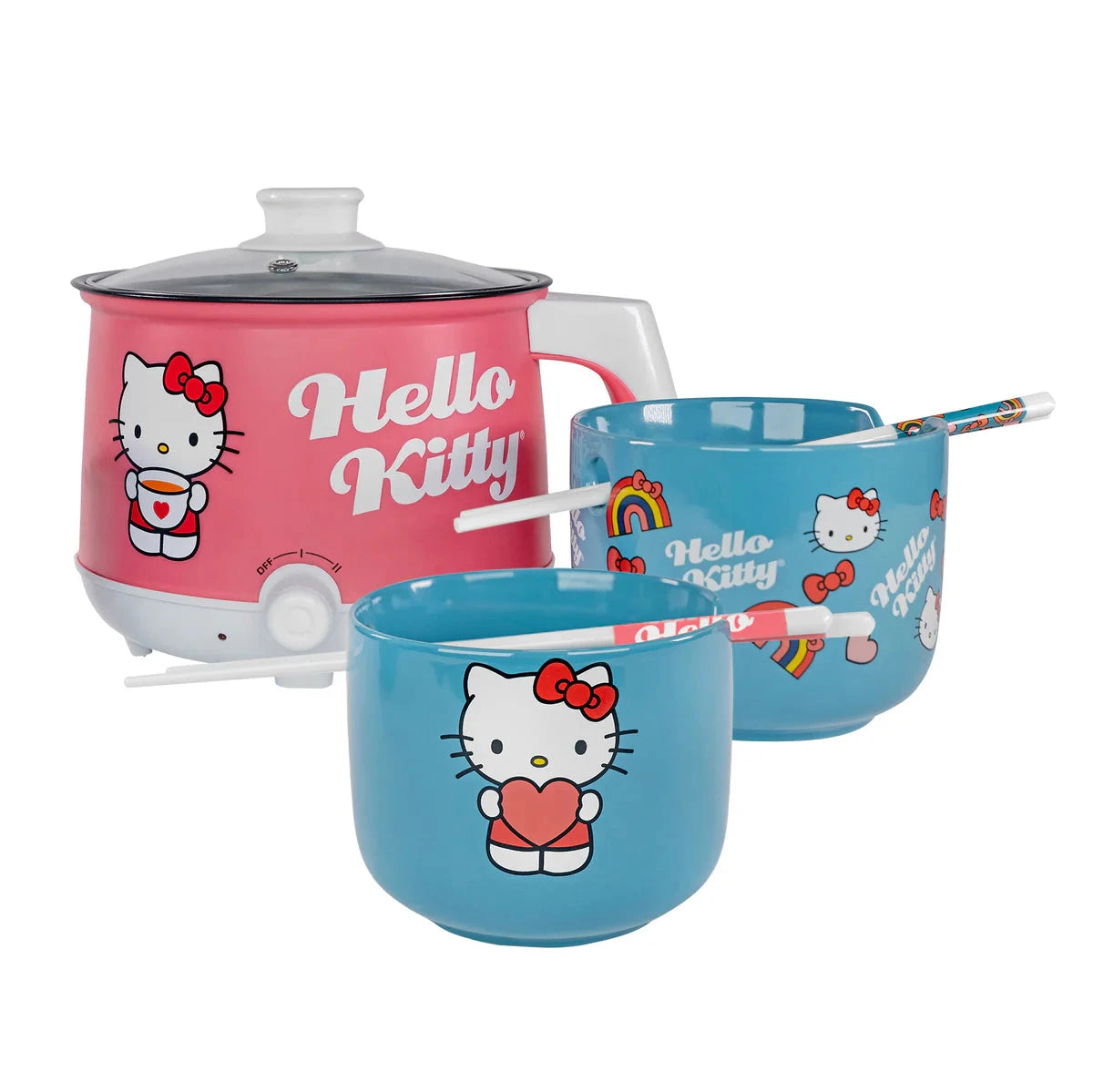 - Degradable pet feces bagHello Kitty Hot Pot with Ramen Bowls Set