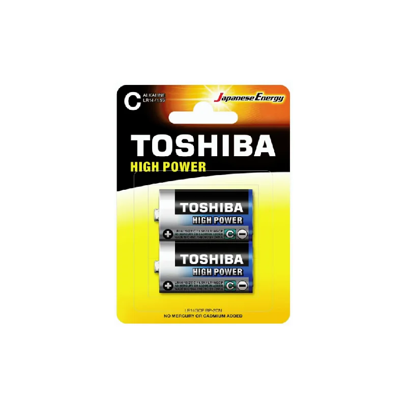 - Remote interactive pet feederToshiba Batteries High Power C2 Alkaline LR14 152651