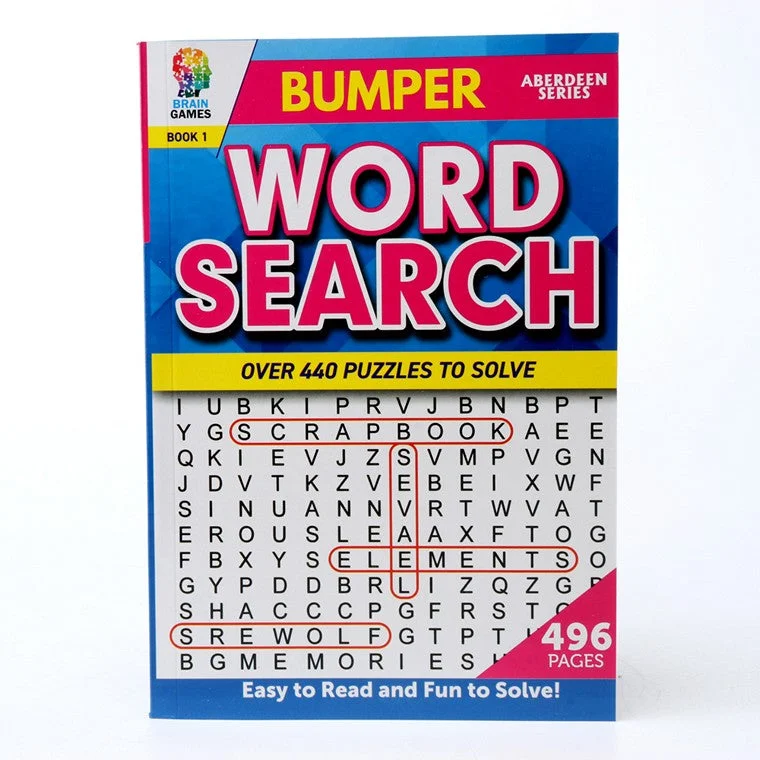 Pet ProductsBumper Word Search, Asstd