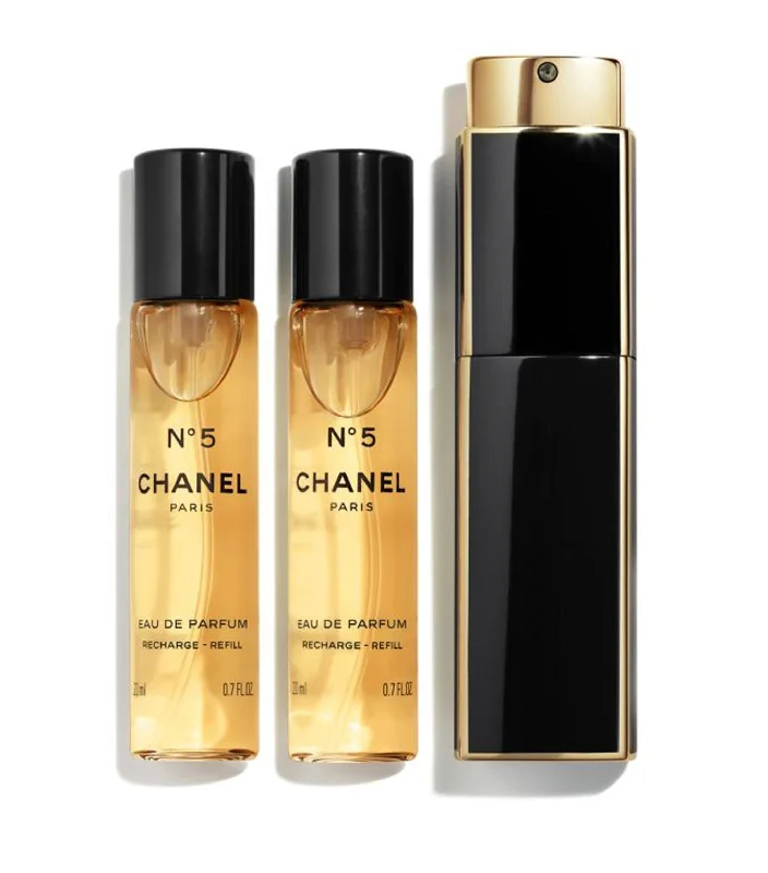 - Parrot climbing and standing wooden frame(N°5) Chanel No 5 Eau de Parfum Purse Spray (3 x 20 ml)