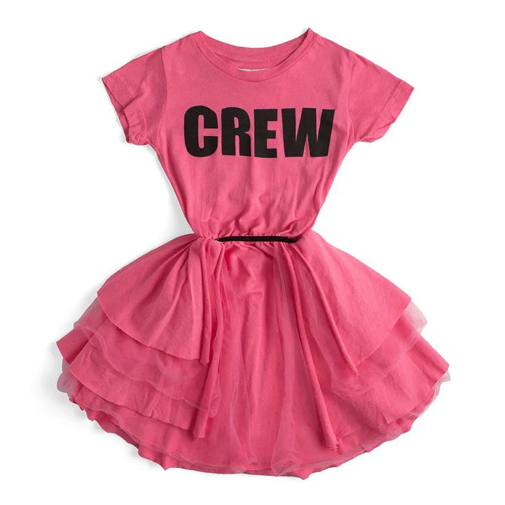  -Anti-slip claw protection raincoat FOR dogsNUNUNU Hot Pink Summer Layered Dress