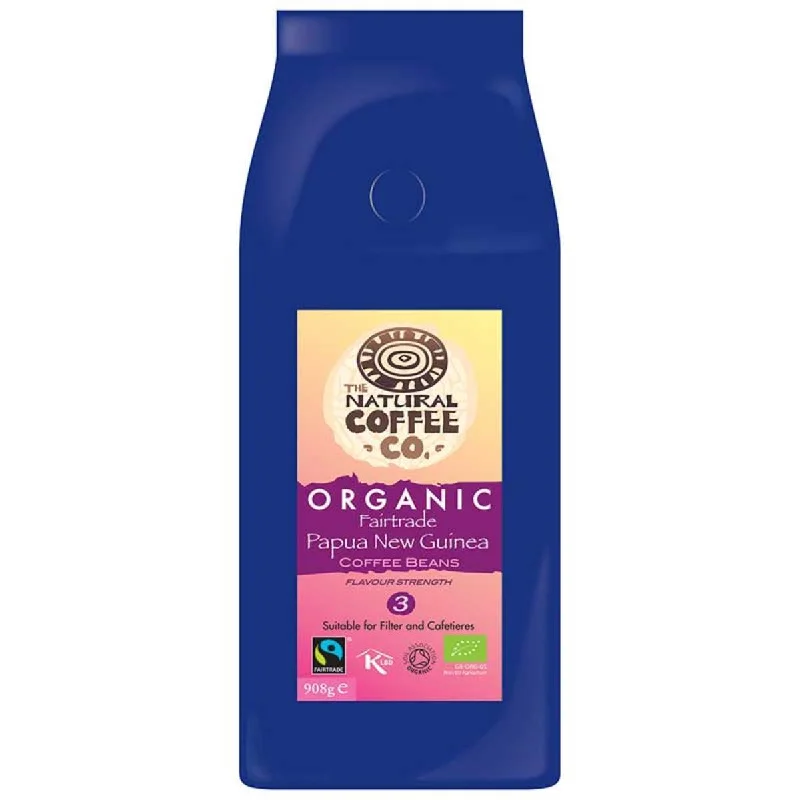 ---The Natural Coffee Co. Organic Papua New Guinea Coffee, 908g