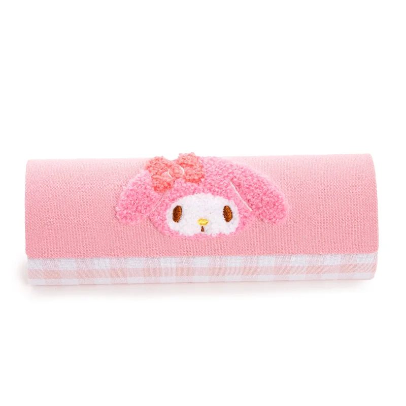 ---My Melody Chenille Gingham Eyewear Case