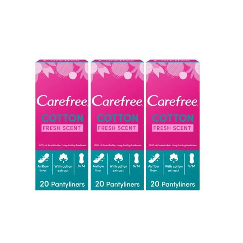 - Pet monitor with cameraCarefree Cotton Feel Panty Liners With Fresh Scent 20s, Pack of 2+1 Free