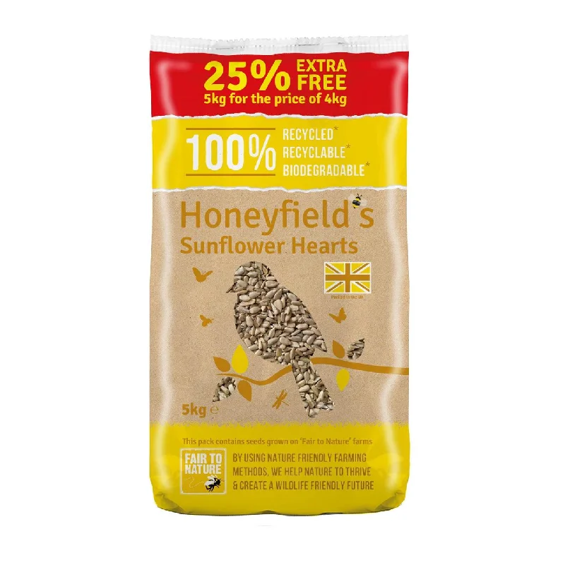 - Hypoallergenic dog foodHoneyfield's Sunflower Hearts Wild Bird Food 25% Extra Free 5kg