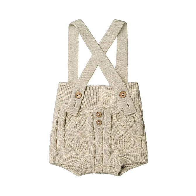 - Air box TSA certified check-inJamie Kay Hudson Suspender Short - Sandy Brown