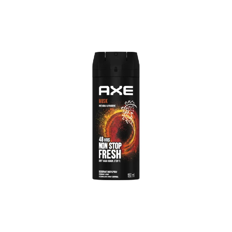 - Dog disposable foam shower gelAXE Men Musk 48h Body Spray, 150ml