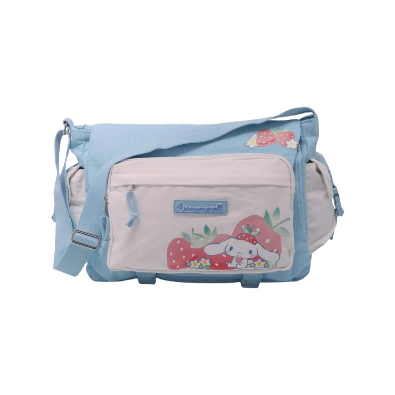  -Splash-proof food bowl AND Anti-choking slow food bowlCinnamoroll Strawberry Fields Crossbody Bag