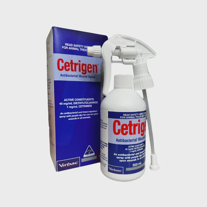 - Air box TSA certified check-inVirbac Cetrigen Trigger Spray 500ml