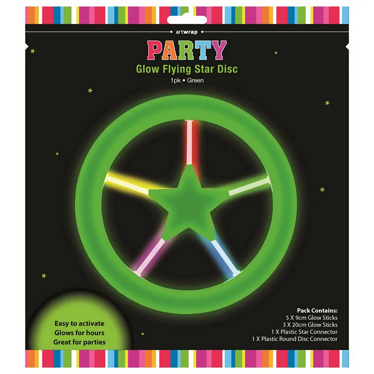 - Dog heart rate monitoring collarGlow Flying Star Disc, Green