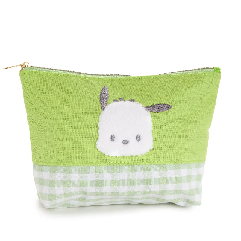 - Elderly dog ​​joint care mattressPochacco Chenille Gingham Zipper Pouch